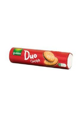 GULLON DUO TUBO FARCITO CIOCC. GR250X18 - Carton de 18 pièces