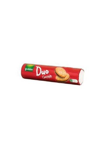 GULLON DUO TUBO FARCITO CIOCC. GR250X18 - Carton de 18 pièces