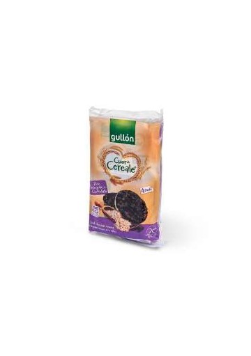 GULLON GALLETTE RISO/INTEG.CACAO G100X10 - Carton de 10 pièces