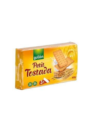 GULLON PETIT TOSTADA GR.400X8 - Carton de 8 pièces
