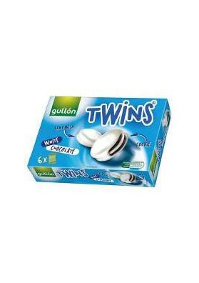 GULLON TWINS RICOPERTO BIANCO T.6 PZ.9 - Carton de 9 pièces