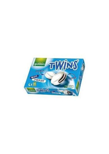 GULLON TWINS RICOPERTO BIANCO T.6 PZ.9 - Carton de 9 pièces