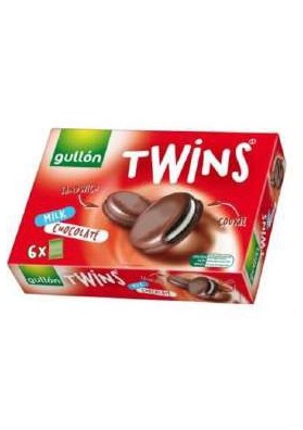 GULLON TWINS RICOPERTO CIOCC.T.6 PZ.9 - Carton de 9 pièces