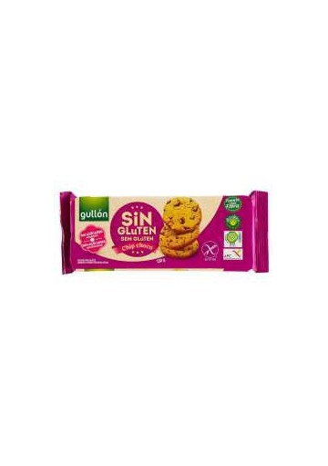 GULLON CHIP CHOCO S\GLUTINE GR.130 PZ.12 - Carton de 12 pièces
