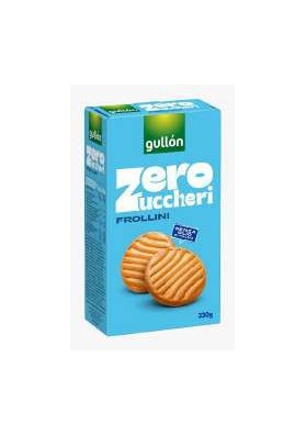 GULLON ZERO ZUCCHERI FROLLINI GR.330X10 - Carton de 10 pièces