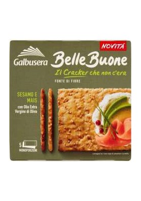 GALBUSERA B.B.CRACKER SESAMO GR.200 PZ.8 - Carton de 8 pièces