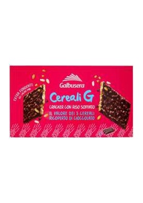 GALBUSERA CEREALIG CRAC.FONDENTE G150X10 - Carton de 10 pièces