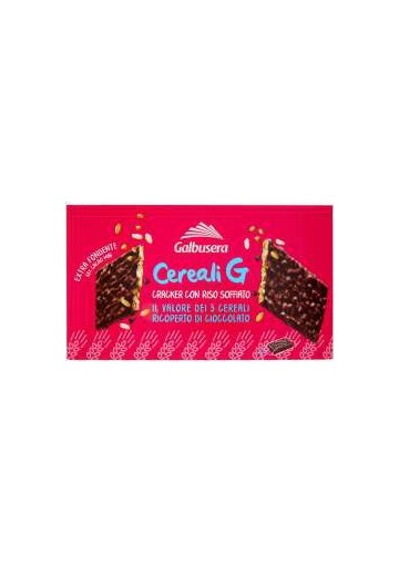 GALBUSERA CEREALIG CRAC.FONDENTE G150X10 - Carton de 10 pièces