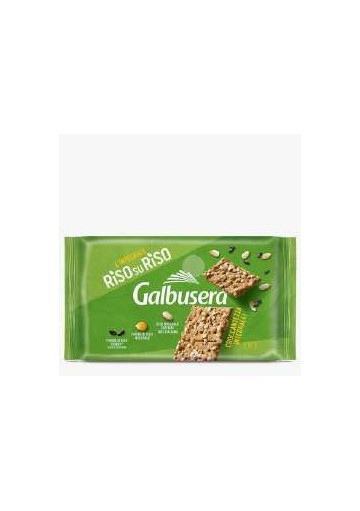 GALBUSERA CRACKER RISOSURISO INTE.G380X6 - Carton de 6 pièces