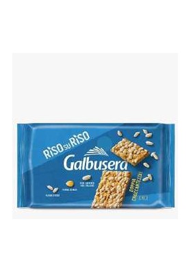 GALBUSERA CRACKERS RISOSURISO GR.380 PZ6 - Carton de 6 pièces