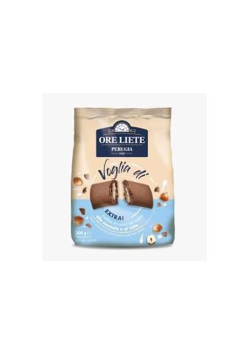 ORE LIETE BISC.LATTE E NOCCIOLA GR200X12 - Carton de 12 pièces