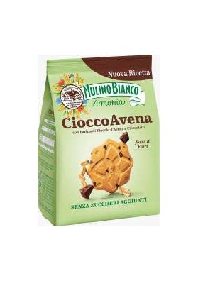 MULINO B.BISC.CIOCCO AVENA GR.270 PZ.10 - Carton de 10 pièces