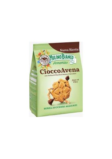 MULINO B.BISC.CIOCCO AVENA GR.270 PZ.10 - Carton de 10 pièces