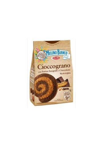 MULINO B.BISC.CIOCCOGRANO GR.330 PZ.12 - Carton de 12 pièces