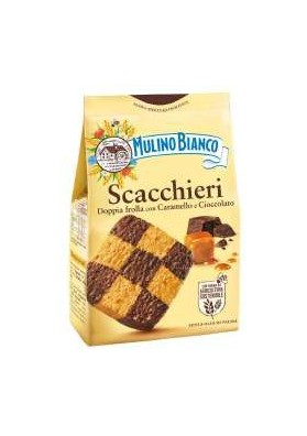MULINO B.BISC.SCACCHIERI GR.300 PZ.12 - Carton de 12 pièces