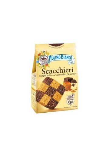 MULINO B.BISC.SCACCHIERI GR.300 PZ.12 - Carton de 12 pièces