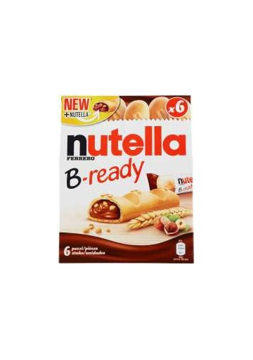 FERRERO NUTELLA B-READY T.6 PZ.16 - Carton de 16 pièces