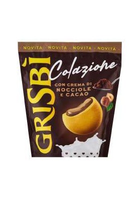 VICENZI GRISBI COLAZ.NOCC.\CACAO G225X10 - Carton de 10 pièces