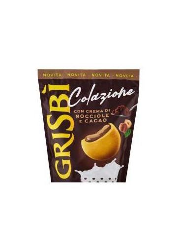 VICENZI GRISBI COLAZ.NOCC.\CACAO G225X10 - Carton de 10 pièces