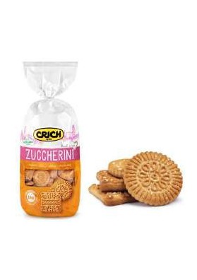 CRICH FROLLINI ZUCCHERINI KG.1 PZ.8 - Carton de 8 pièces