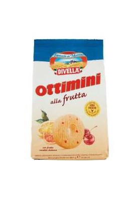DIVELLA FROLL.OTTIMINI FRUTTA GR.350X18 - Carton de 18 pièces