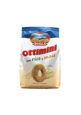 DIVELLA FROLL.OTTIMINI RISO/MAIS G400X18 - Carton de 18 pièces
