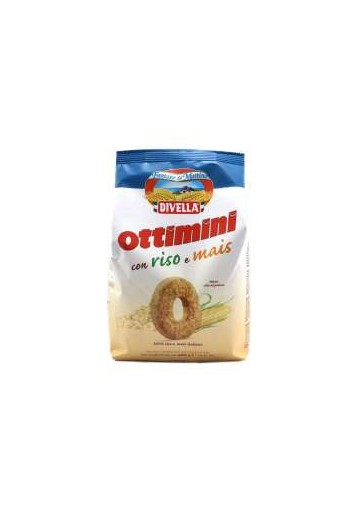 DIVELLA FROLL.OTTIMINI RISO/MAIS G400X18 - Carton de 18 pièces