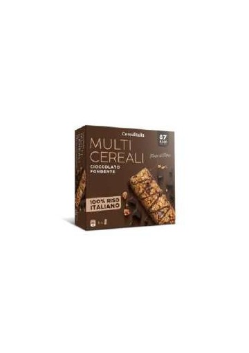 CEREALITALIA BARRETTE CIOCC/FOND G126X8 - Carton de 8 pièces