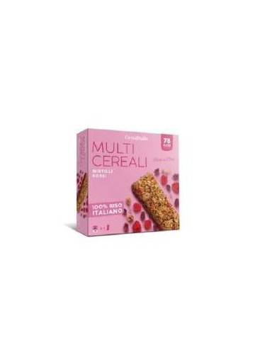 CEREALITALIA BARRETTE MIRTILLI G.126X8 - Carton de 8 pièces