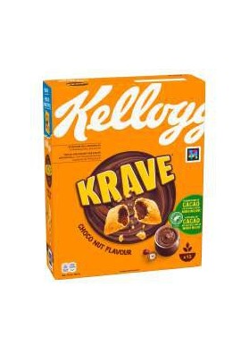 KELLOGG'S CHOCO KRAVE G.410 PZ.10 - Carton de 10 pièces