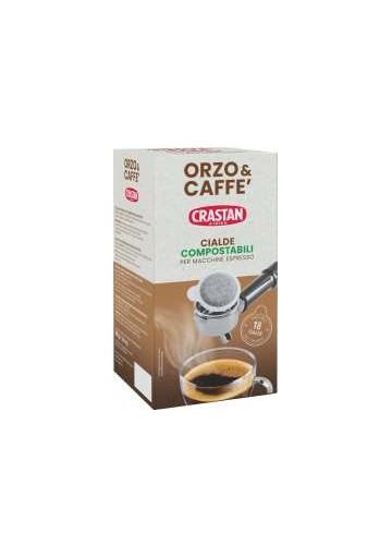 CRASTAN ORZO & CAFFE' 18 CIALDE PZ.12 - Carton de 12 pièces