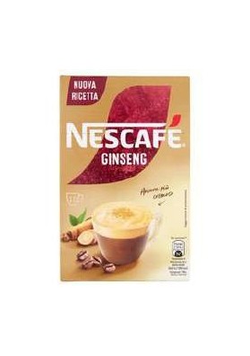 NESCAFE'GINSENG 10 BUSTE GR.70 PZ.8 - Carton de 8 pièces