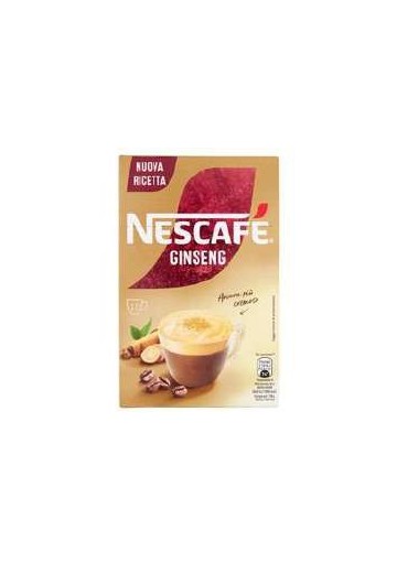 NESCAFE'GINSENG 10 BUSTE GR.70 PZ.8 - Carton de 8 pièces
