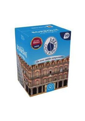 BORBONE CIALDA DECISA NERA T.50 PZ.8 - Carton de 8 pièces