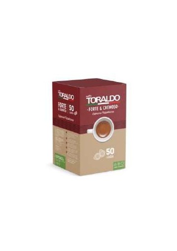 TORALDO CAFFÈ BOX 50 CIALDE FOR.CRE.PZ.8 - Carton de 8 pièces