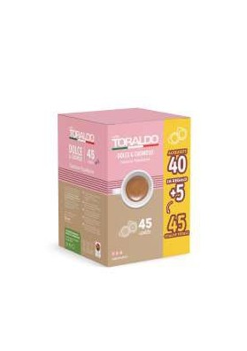 TORALDO CAFFÈ DOLCE&CREMOSO 40+5 PZ.8 - Carton de 8 pièces