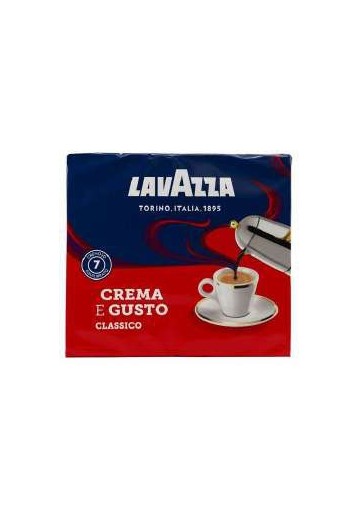 LAVAZZA GUSTO CLASSICO GR.250X2 PZ.10 - Carton de 10 pièces