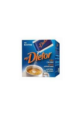 DIETOR DOLCIFICANTE 40 BUSTE PZ.12 - Carton de 12 pièces