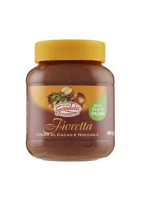 GANDOLA FIOR DI NOCCIOLA CACAO GR.400X12 - Carton de 12 pièces