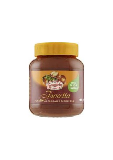 GANDOLA FIOR DI NOCCIOLA CACAO GR.400X12 - Carton de 12 pièces